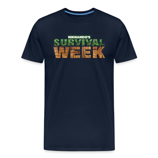 Männer Premium Survival T-Shirt - Navy