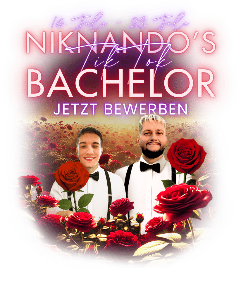 Bewirb dich Niknando´s TikTok Bachelor Jan