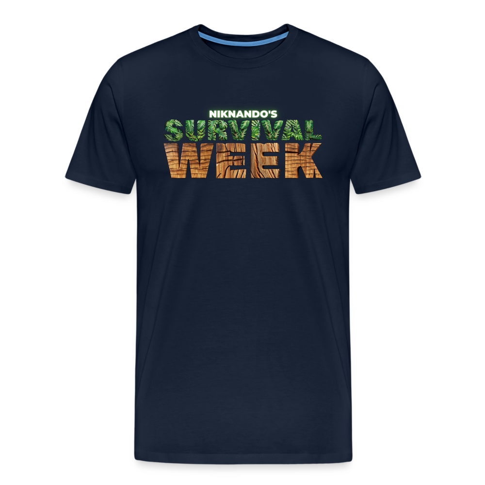 Männer Premium Survival T-Shirt - Navy