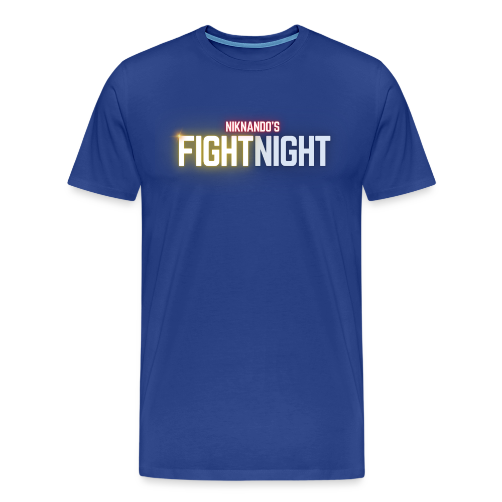 Männer Premium Fight Night T-Shirt - Königsblau