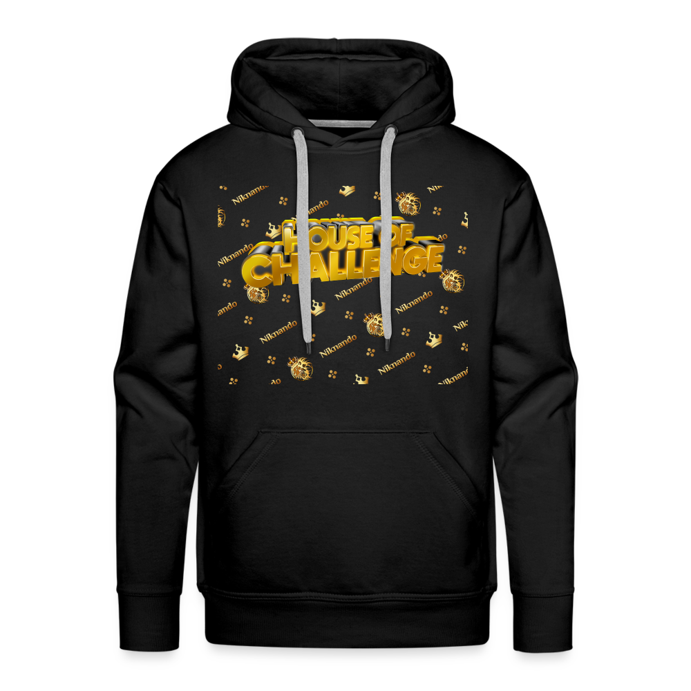 Männer Premium HoC-Hoodie - Schwarz