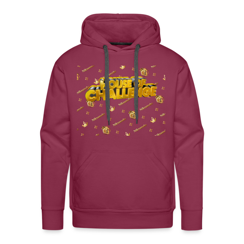 Männer Premium HoC-Hoodie - Bordeaux