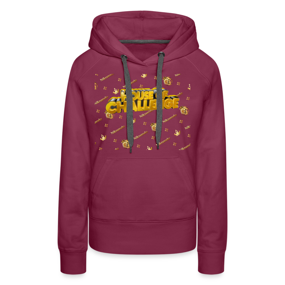 Frauen Premium HoC-Hoodie - Bordeaux