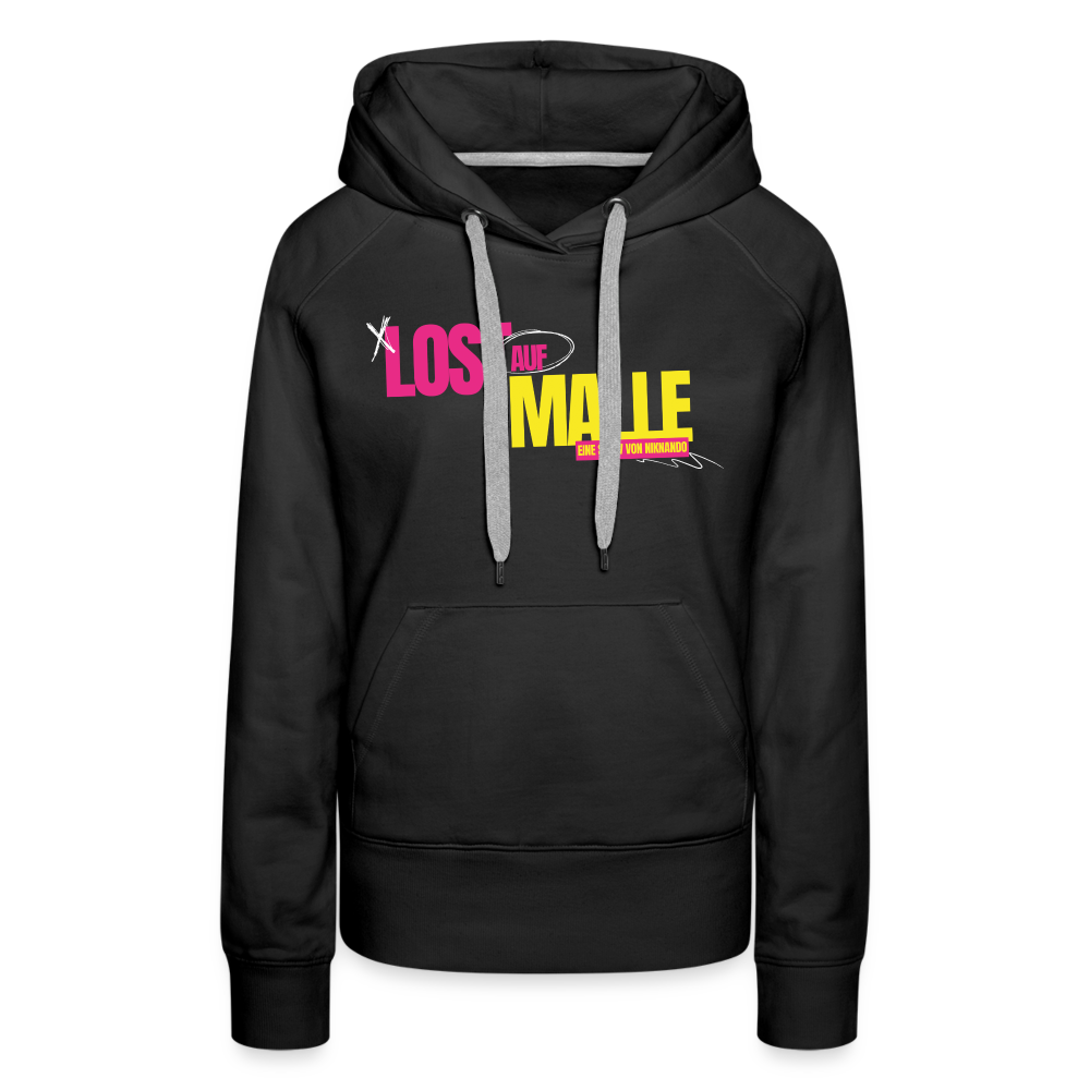 Frauen Premium Lost auf Malle Hoodie - Schwarz