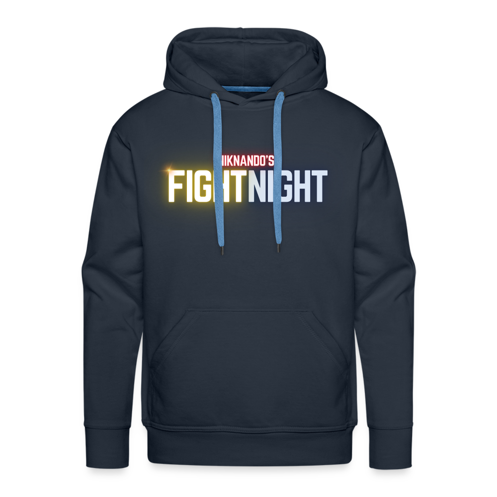 Männer Premium Fight Night Hoodie - Navy