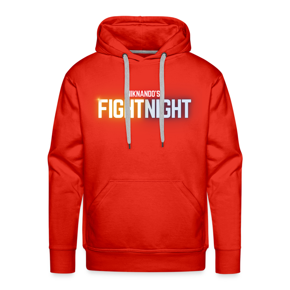 Männer Premium Fight Night Hoodie - Rot