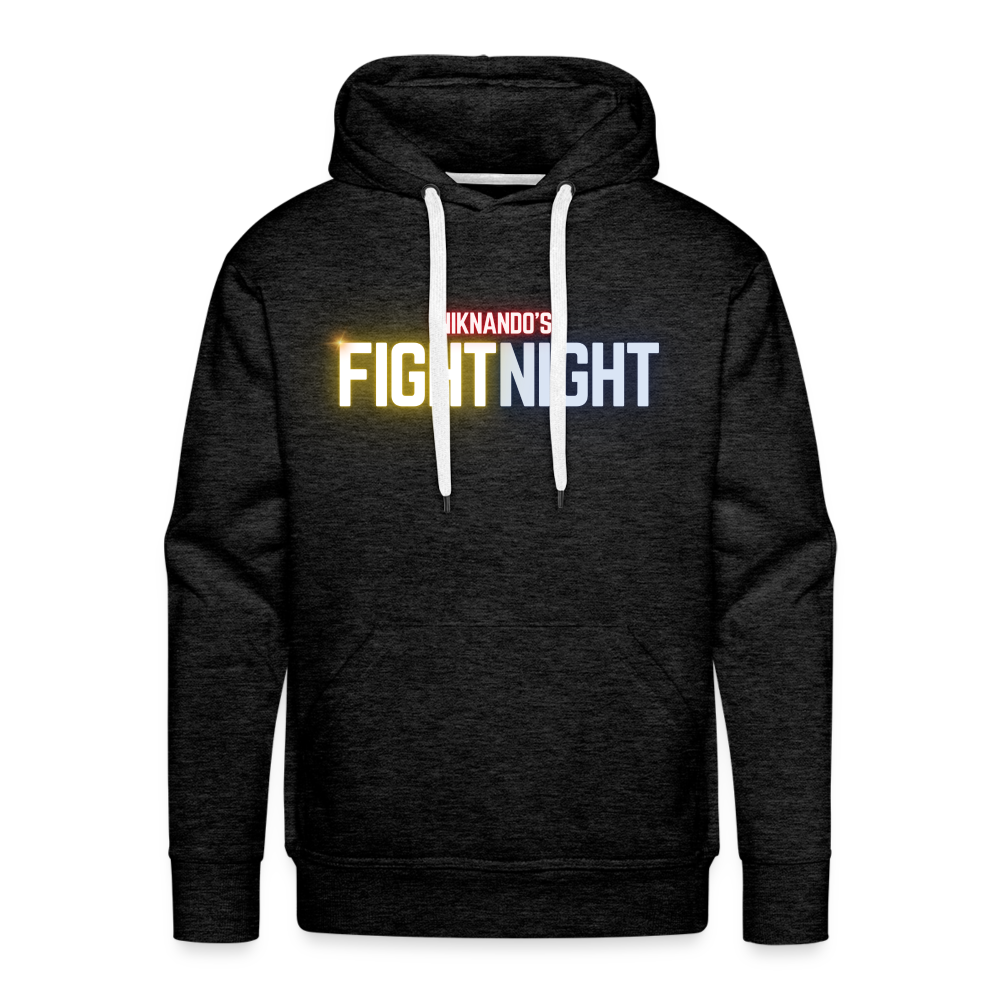 Männer Premium Fight Night Hoodie - Anthrazit